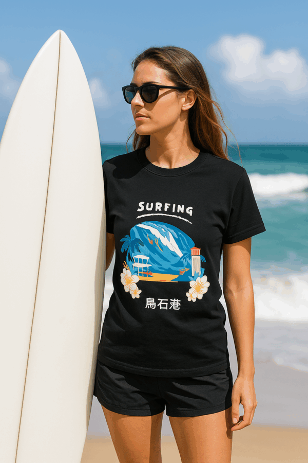 烏石港Surfing_sunshine_女版(黑)