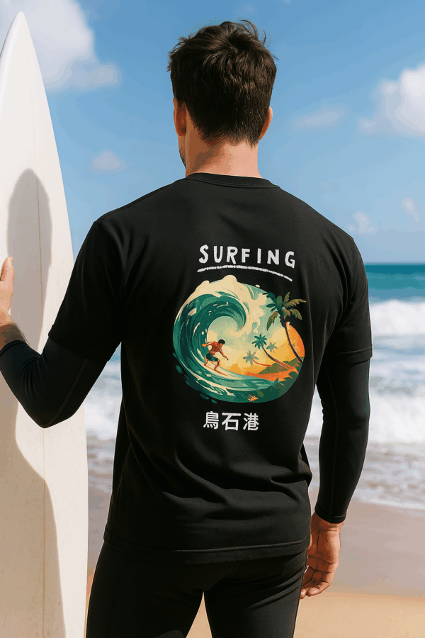烏石港Surfing_sunshine_男版(黑)：圖片 2