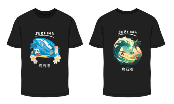 烏石港Surfing_sunshine_女版(黑)：圖片 3
